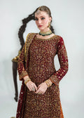 Red Falred Lehenga