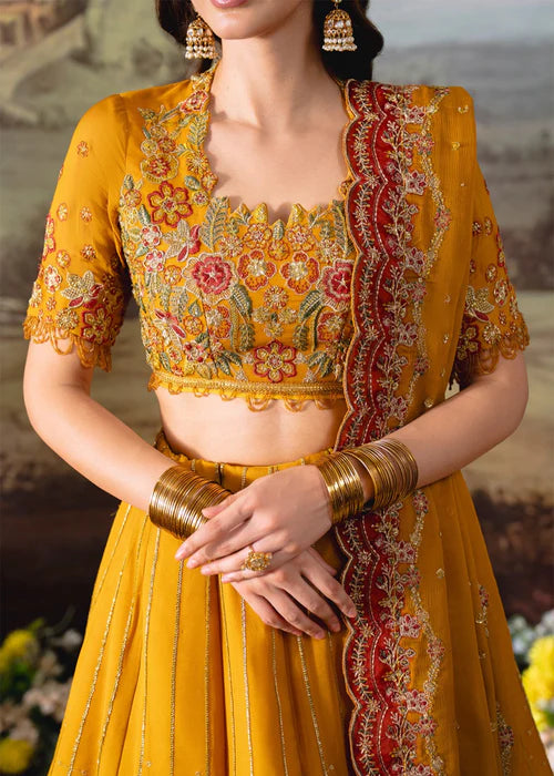 Mahndi Lehenga