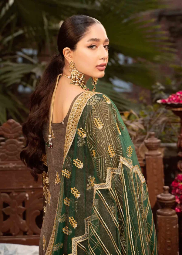 3 Piece Suit With Shafoon Dupata - Image 3