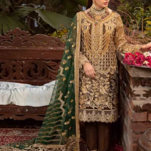 3 Piece Suit With Shafoon Dupata