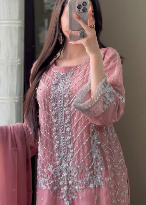 Four Season Boutique JUMMI CHIFFON PINK - Image 5