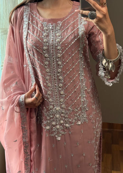 Four Season Boutique JUMMI CHIFFON PINK - Image 2